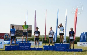 Podium de Mila en individuel